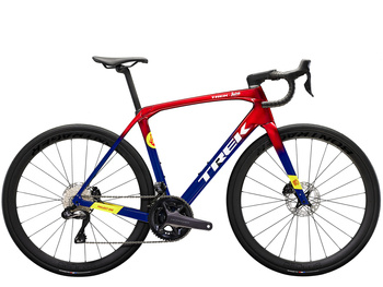 Rower szosowy Demo Trek Domane SLR 7 Gen 4 Metallic Red Smoke to Blue Smoke Fade 2024