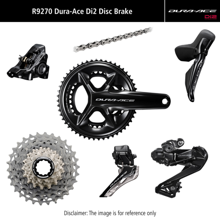 Grupa Shimano Dura Ace DI2 R9270 Hamulce Tarczowe 50-34T \ 11-34 \ 172,5 mm