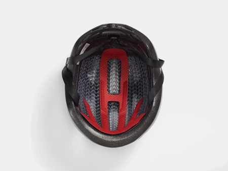 Kask rowerowy Bontrager Starvos WaveCel Galactic Grey