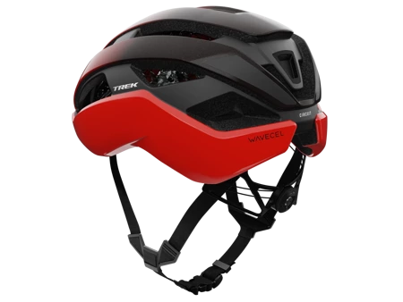 Kask szosowy Trek Circuit WaveCel Lava/Dnister Black