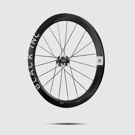 Komplet kół szosowych BLACK INC 48//58 Clincher Disc Brake Silver Label Shimano