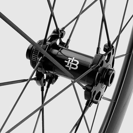 Komplet kół szosowych BLACK INC 48//58 Clincher Disc Brake Silver Label XDR