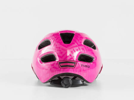 Młodzieżowy kask rowerowy Bontrager Tyro Flamingo Pink