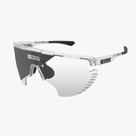 Okulary SCICON AEROWING LAMON Crystal Gloss - SCNPP Photochromic Silver