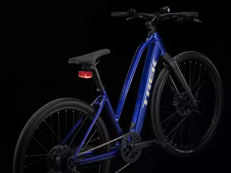 Rower elektryczny Trek Dual Sport+ 2 Stagger Hex Blue