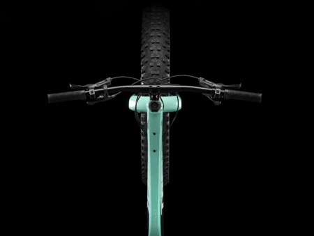 Rower fat bike Trek Farley 5  Satin Blue Sage to Lithium Grey Fade