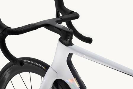 Rower szosowy FACTOR OSTRO VAM 2.0 DURA-ACE Gloss Pearl White / Chrome 