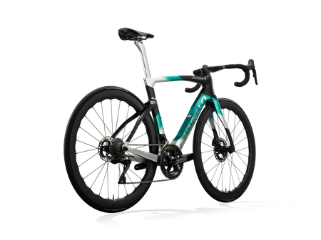 Rower szosowy Pinarello Dogma F Ultegra Di2 NEBULA GREEN SILVER